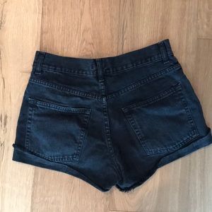Brandy Melville Shorts - Brandy Melville high waisted black denim shorts Brandy Melville Shorts - Brandy Melville high waisted black denim shorts